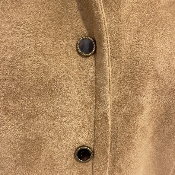 Evan-Picone Faux Suede Jacket - Picture 2 of 12